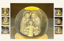 Luminária Religiosa Cristal - 3D LED