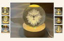 Luminária Religiosa Cristal - 3D LED