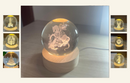 Luminária Religiosa Cristal - 3D LED