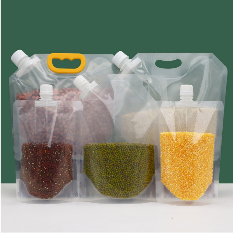 Kit 5 Sacos Para Armazenamento de Alimentos e Grãos 